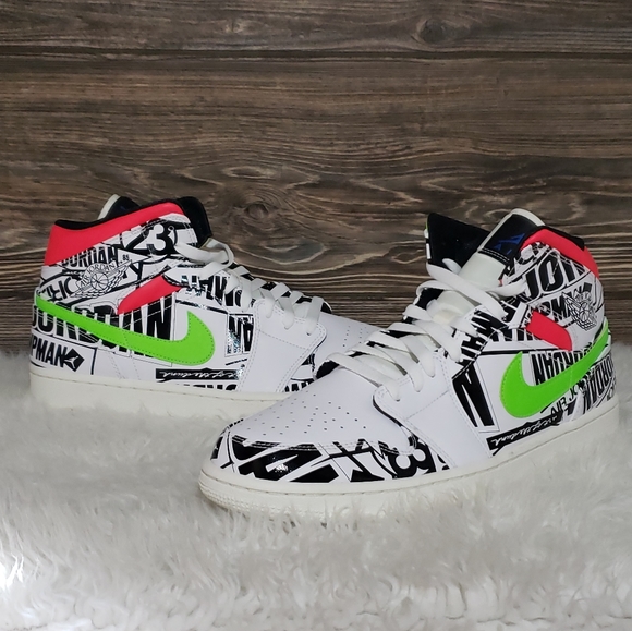 air jordan 1 all over print